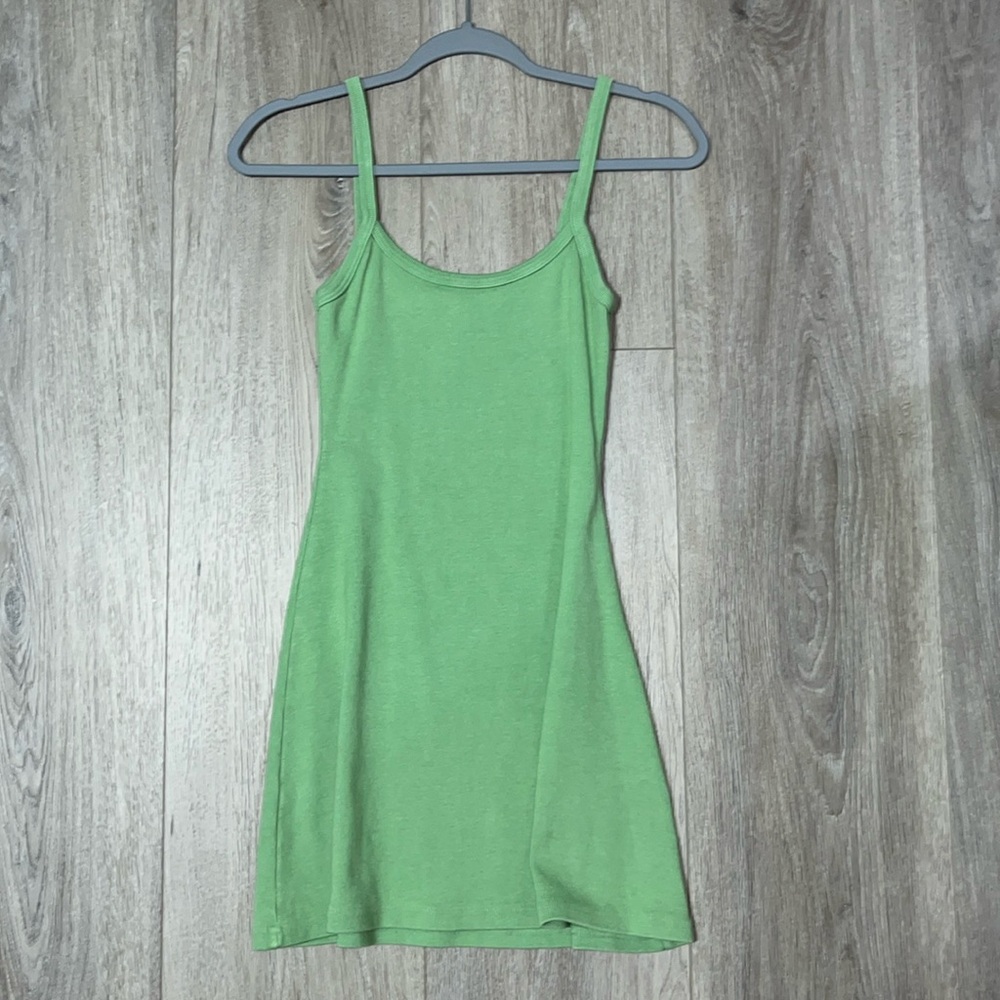LA apparel green sundress